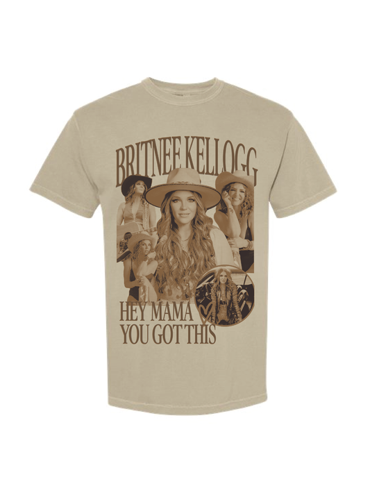 BRITNEE KELLOGG Photo Collage Tee 2025