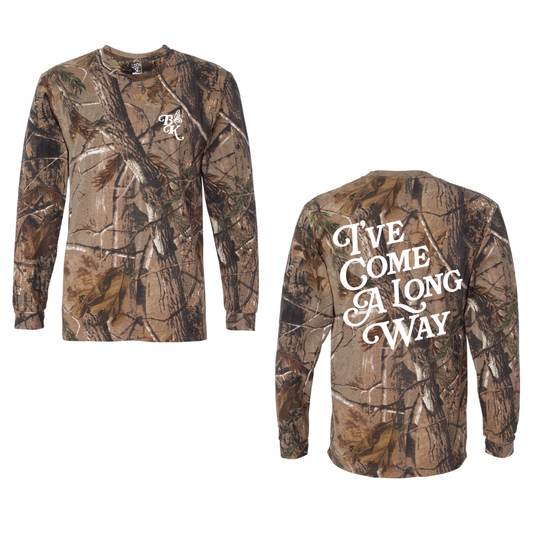 I've Come A Long Way - Camo Long Sleeve Shirt