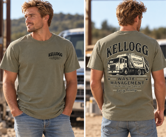 Kellogg Waste Management Tees - NEW COLOR AVAILABLE!