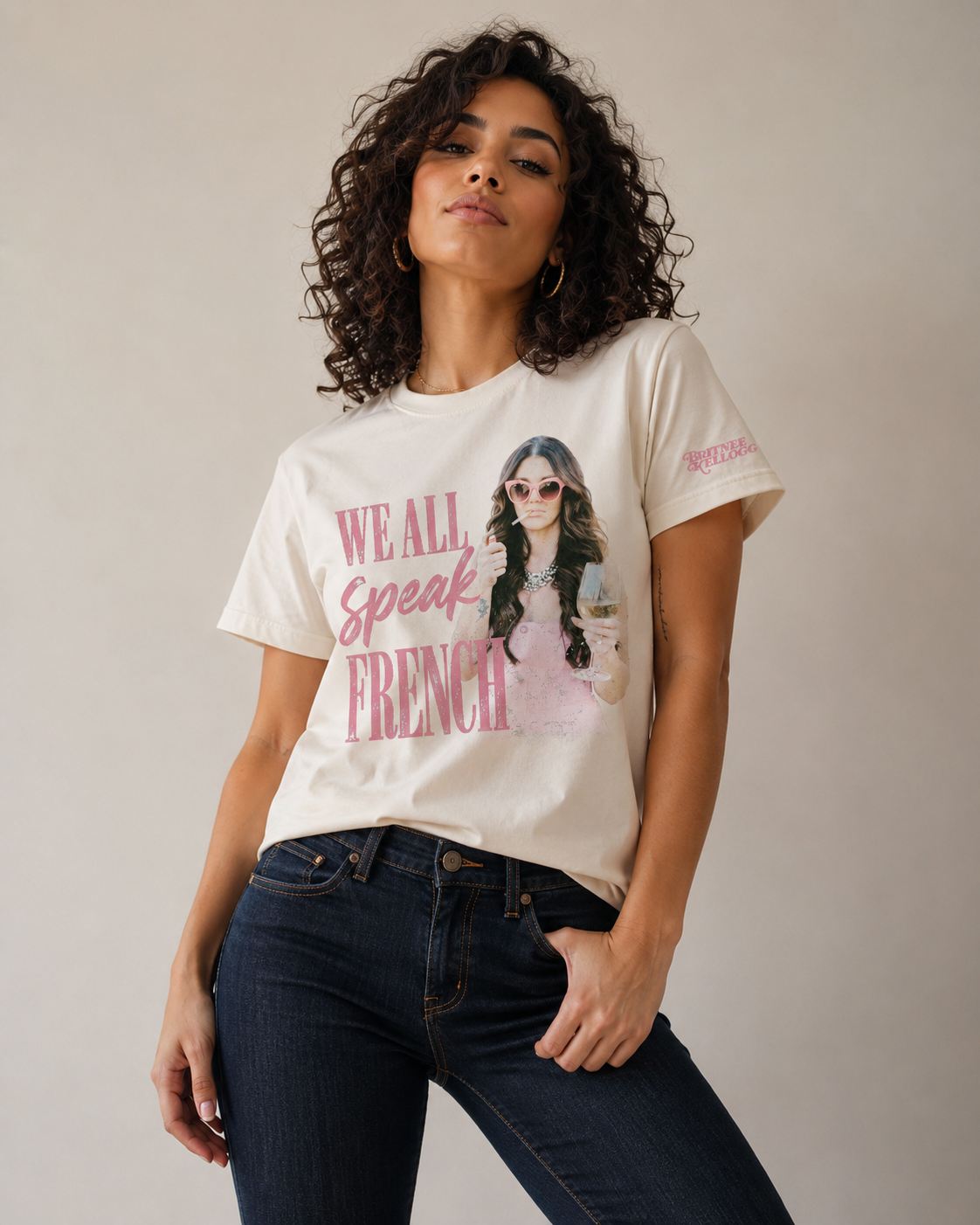 We All Speak French Tee